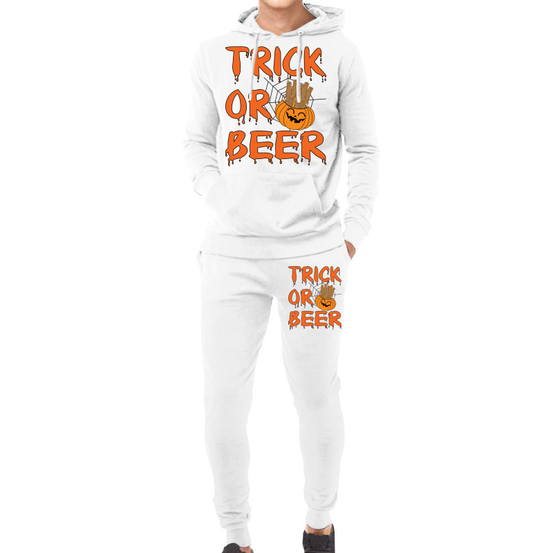 Trick Or Beer Travel Hoodie & Jogger Set | Artistshot