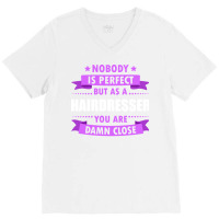 Perfect Hairdresser Vintage (1) V-neck Tee | Artistshot