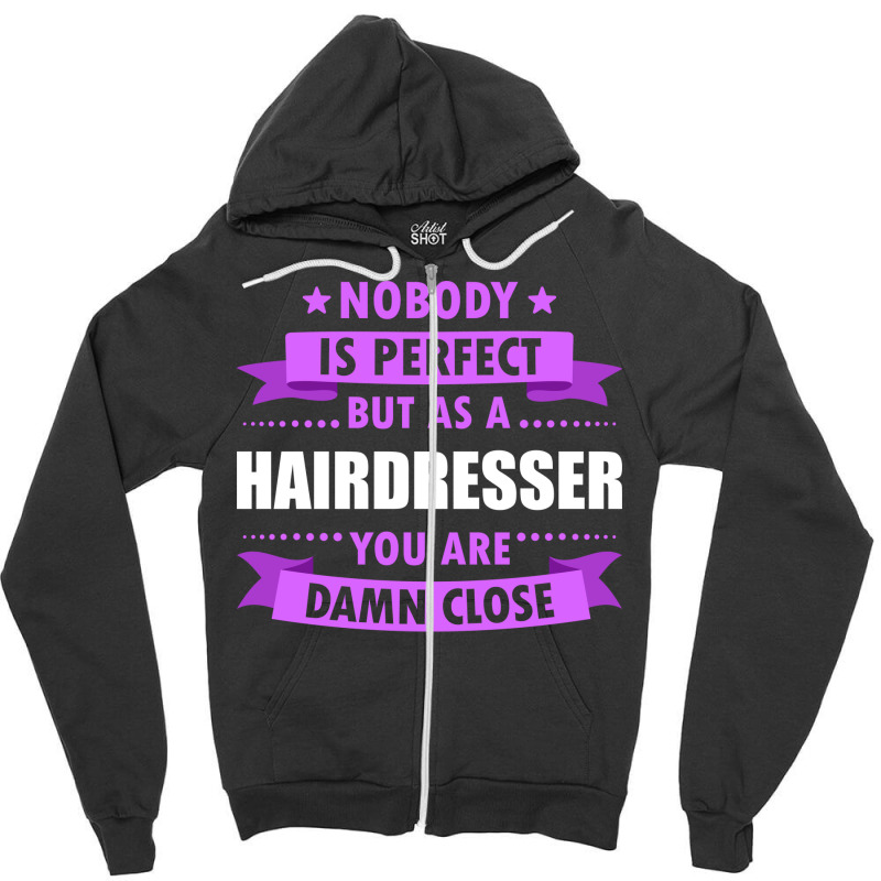 Perfect Hairdresser Vintage (1) Zipper Hoodie | Artistshot