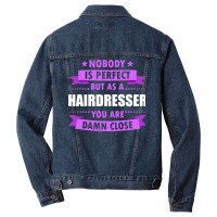 Perfect Hairdresser Vintage (1) Men Denim Jacket | Artistshot