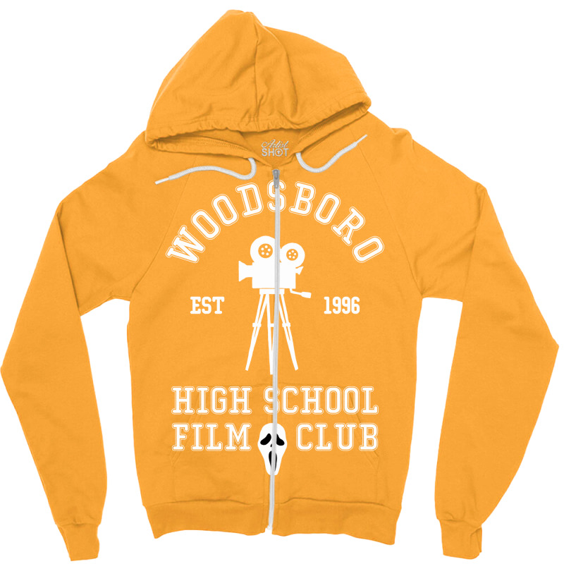 Woodsboro High School Film Club Hippie Zipper Hoodie | Artistshot