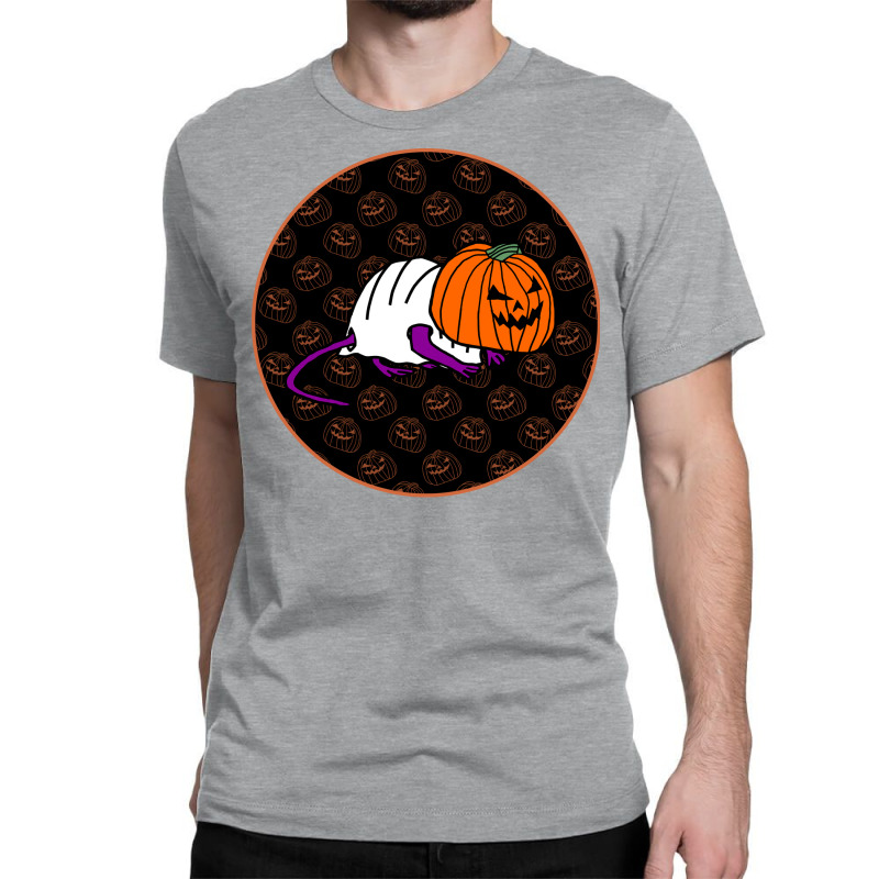 Halloween Horror Rat Dark Round Humor Classic T-shirt | Artistshot