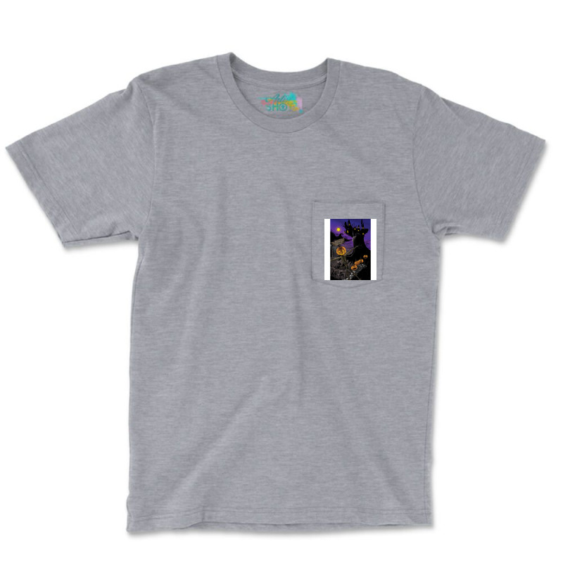 Halloween Town Retro Pocket T-shirt | Artistshot