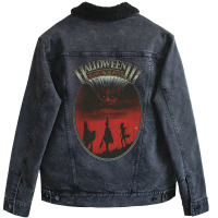 Season Of The Witch 1982 Quote Unisex Sherpa-lined Denim Jacket | Artistshot