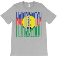 New Caledonia New Caledonian Barcode Love Flag T-shirt | Artistshot