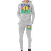 New Caledonia New Caledonian Barcode Love Flag Hoodie & Jogger Set | Artistshot