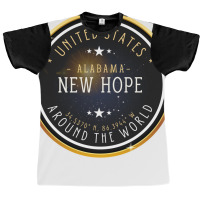 New Hope City Alabama Souvenir  New Hope Coordinat Graphic T-shirt | Artistshot