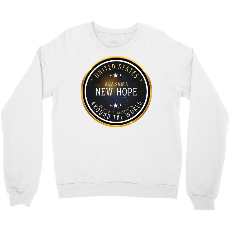 New Hope City Alabama Souvenir  New Hope Coordinat Crewneck Sweatshirt by salayobatrazf | Artistshot