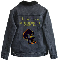 Monkey Island   House Murray Unisex Sherpa-lined Denim Jacket | Artistshot