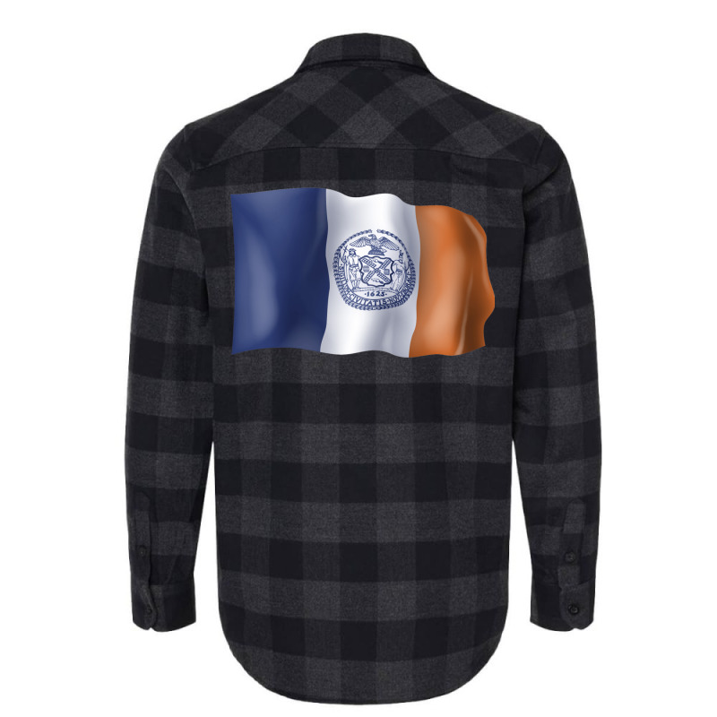 New York Flag Flannel Shirt by salayobatrazf | Artistshot