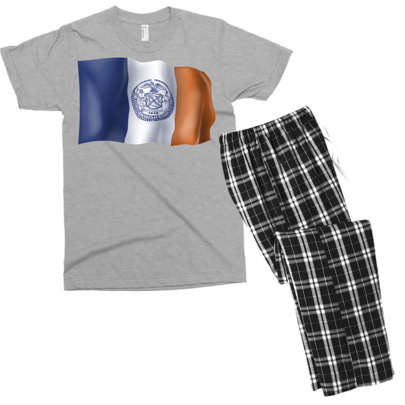 New York Flag Men's T-shirt Pajama Set by salayobatrazf | Artistshot