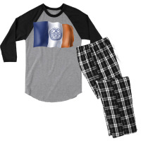 New York Flag Men's 3/4 Sleeve Pajama Set | Artistshot