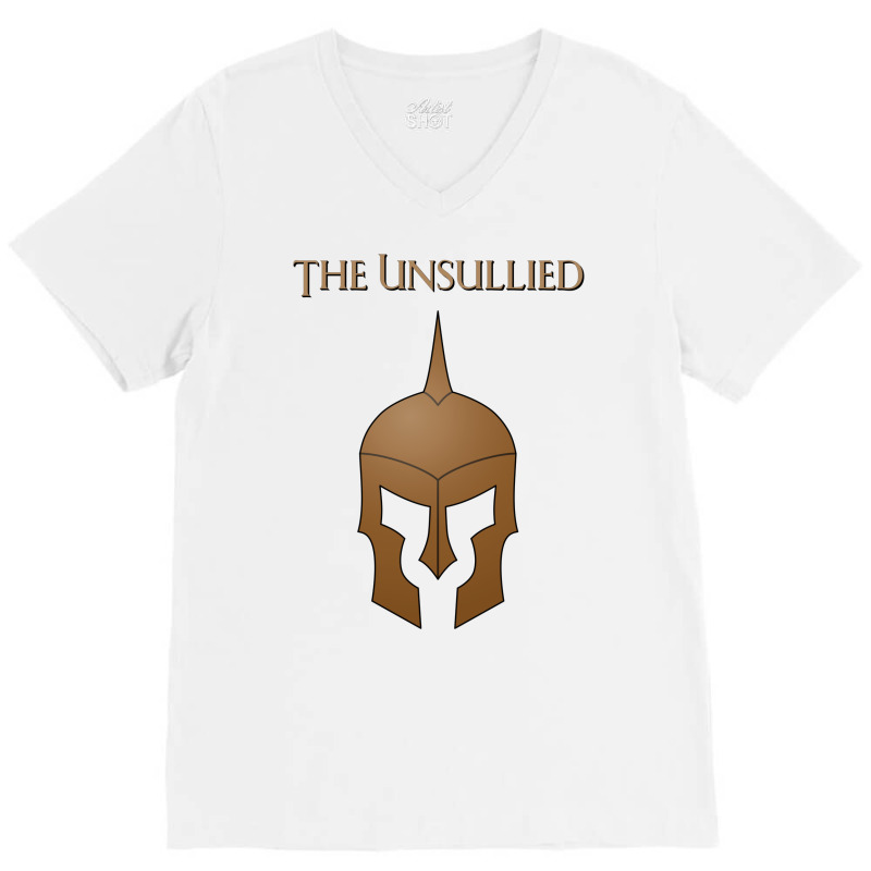 The Unsullied Coat Of Arms Heraldry Sigil   A Song V-neck Tee | Artistshot