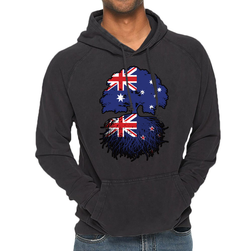 New Zealand New Zealander Australian Australia Tre Vintage Hoodie | Artistshot