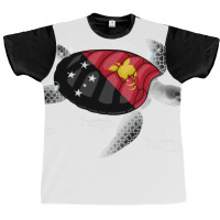 Papua New Guinea Turtle Graphic T-shirt | Artistshot