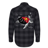 Papua New Guinea Turtle Flannel Shirt | Artistshot