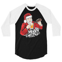 Im Dreaming Of A Wine Christmas 3/4 Sleeve Shirt | Artistshot