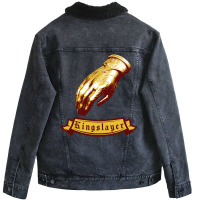 Jaime Lannister   Kingslayer Got Unisex Sherpa-lined Denim Jacket | Artistshot