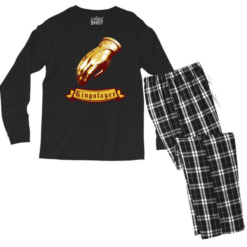 Jaime Lannister   Kingslayer Got Men's Long Sleeve Pajama Set | Artistshot