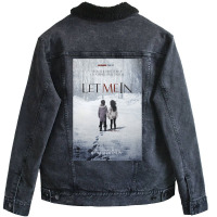 Let Me In Movie Horror Unisex Sherpa-lined Denim Jacket | Artistshot