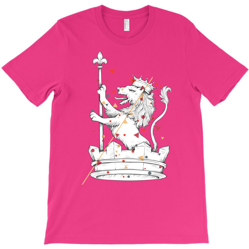 King Lion. T-Shirt by mswliuus | Artistshot