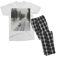 Winter Storm Hit Tahoe With ‘win Win’ Scenario Men's T-shirt Pajama Set | Artistshot