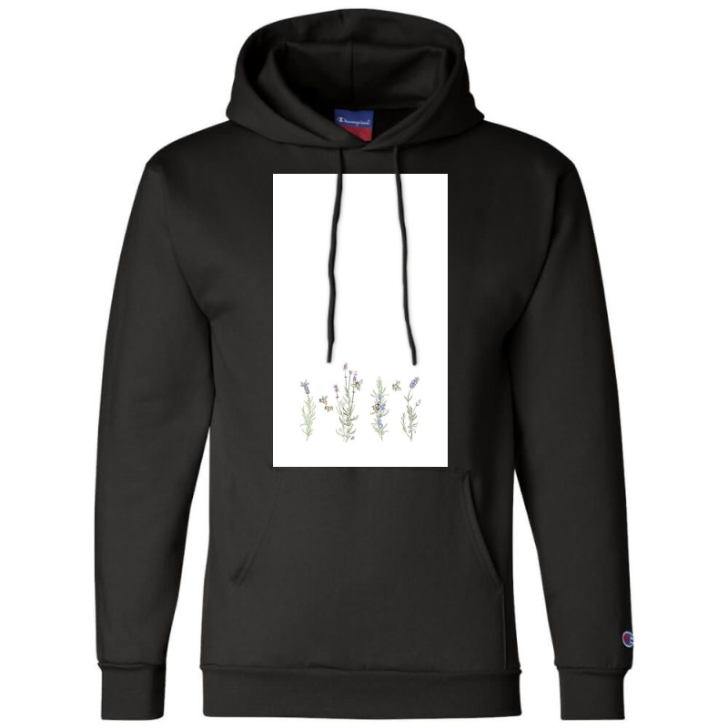 Lavender And Bees Champion Hoodie | Artistshot