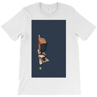 Lazy Sploot Redhead Tricolor Corgi T-shirt | Artistshot