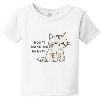 Angry Cat Baby Tee | Artistshot