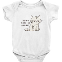 Angry Cat Baby Bodysuit | Artistshot