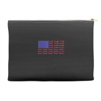 Fishing American Flag Accessory Pouches | Artistshot