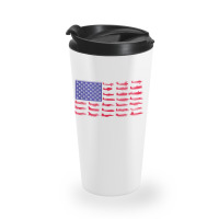 Fishing American Flag Travel Mug | Artistshot