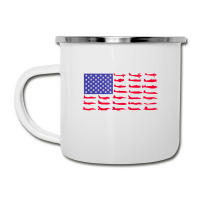 Fishing American Flag Camper Cup | Artistshot