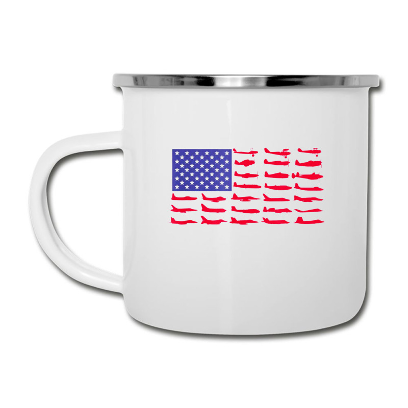 Fishing American Flag Camper Cup | Artistshot