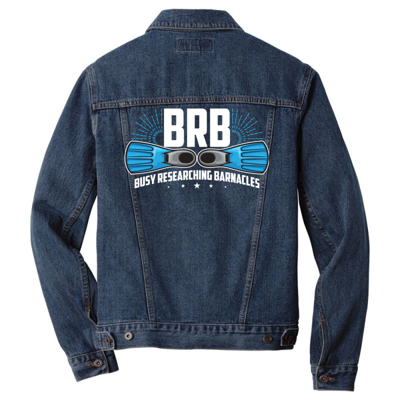 Barnacles Barnacles Barnacles Crustaceans Crustace Men Denim Jacket | Artistshot