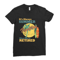 Always Summer Retired Ladies Fitted T-shirt | Artistshot