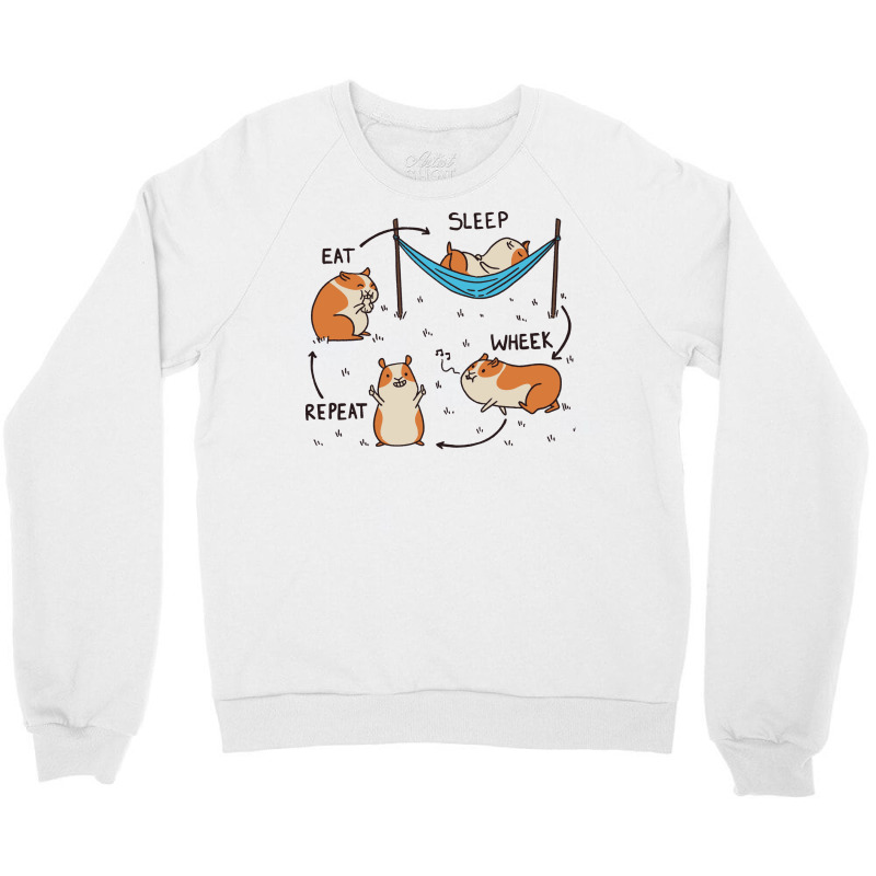 Guinea Pig Cycle Aesthetic Crewneck Sweatshirt | Artistshot