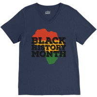 Black History Month Tumblr Yellow V-neck Tee | Artistshot