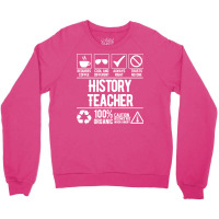 History Teacher Job White Nature Crewneck Sweatshirt | Artistshot