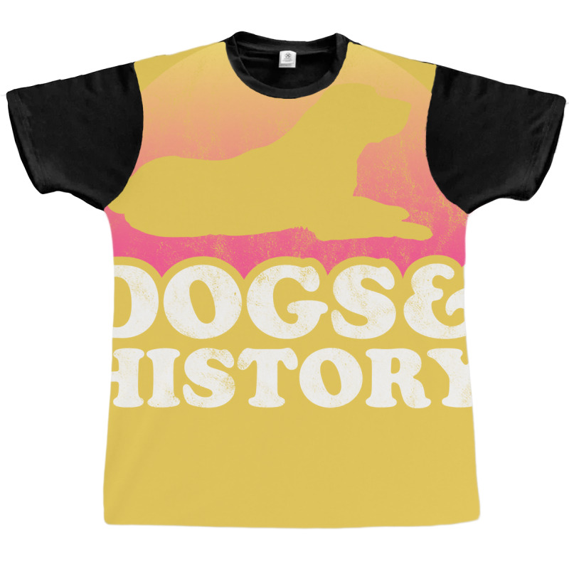 Dogs And History Gift Blue Graphic T-shirt by ikuopunjabc | Artistshot