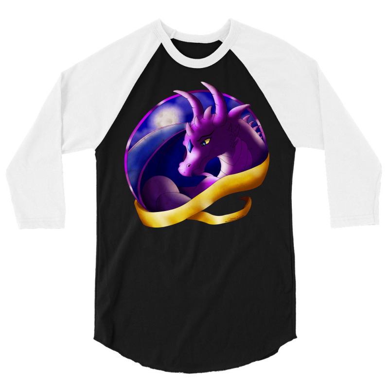 Nesting Dragon 3/4 Sleeve Shirt by gagelaajaahhw | Artistshot