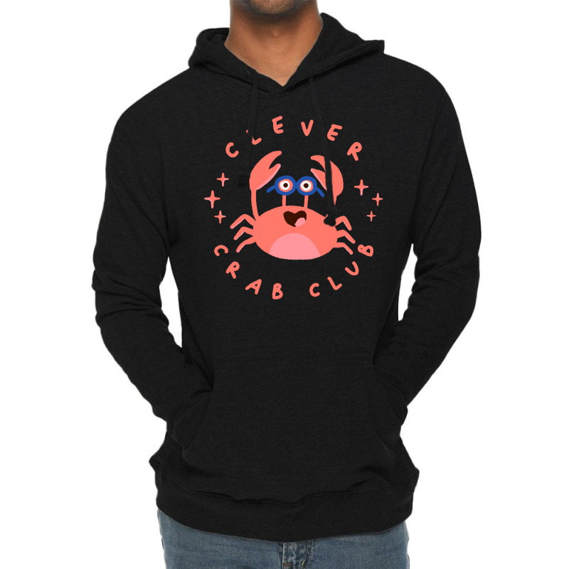 Clever Crab Club Stars Lightweight Hoodie | Artistshot