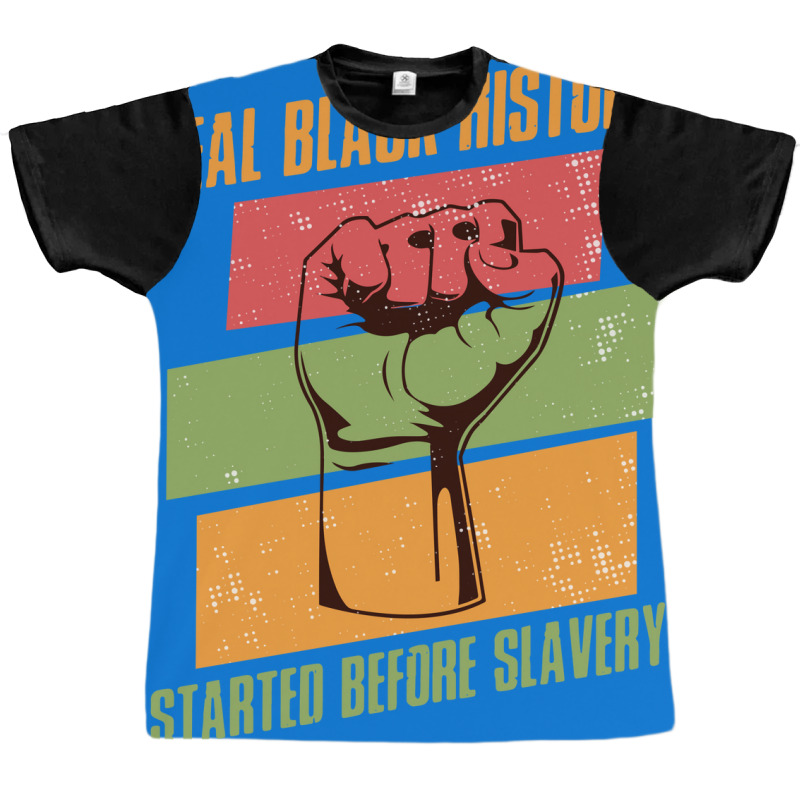 Real Black History Funny Black History Month Afric Graphic T-shirt | Artistshot