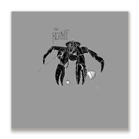 Hermit Crab Tumblr Metal Print Square | Artistshot