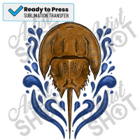 Horseshoe Crab Swirl Green Sublimation Transfer | Artistshot