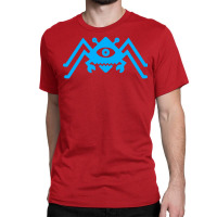 Diamond Spider Crab Bright Blue Nostalgia Classic T-shirt | Artistshot