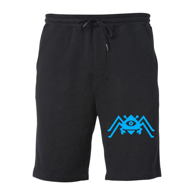 Diamond Spider Crab Bright Blue Nostalgia Fleece Short | Artistshot