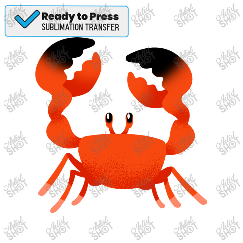 King Crab 80s Sublimation Transfer | Artistshot