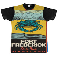 Fort Frederick State Park Md Vintage Travel Summer Graphic T-shirt | Artistshot