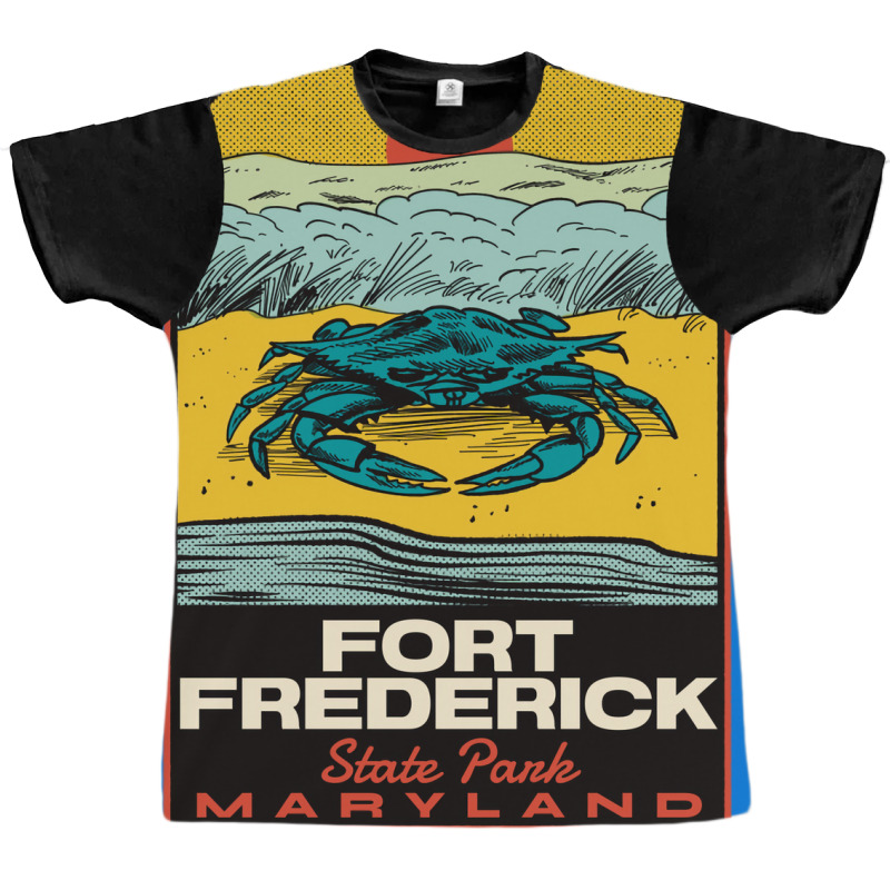 Fort Frederick State Park Md Vintage Travel Summer Graphic T-shirt | Artistshot